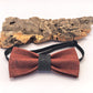 cork bow tie red and black