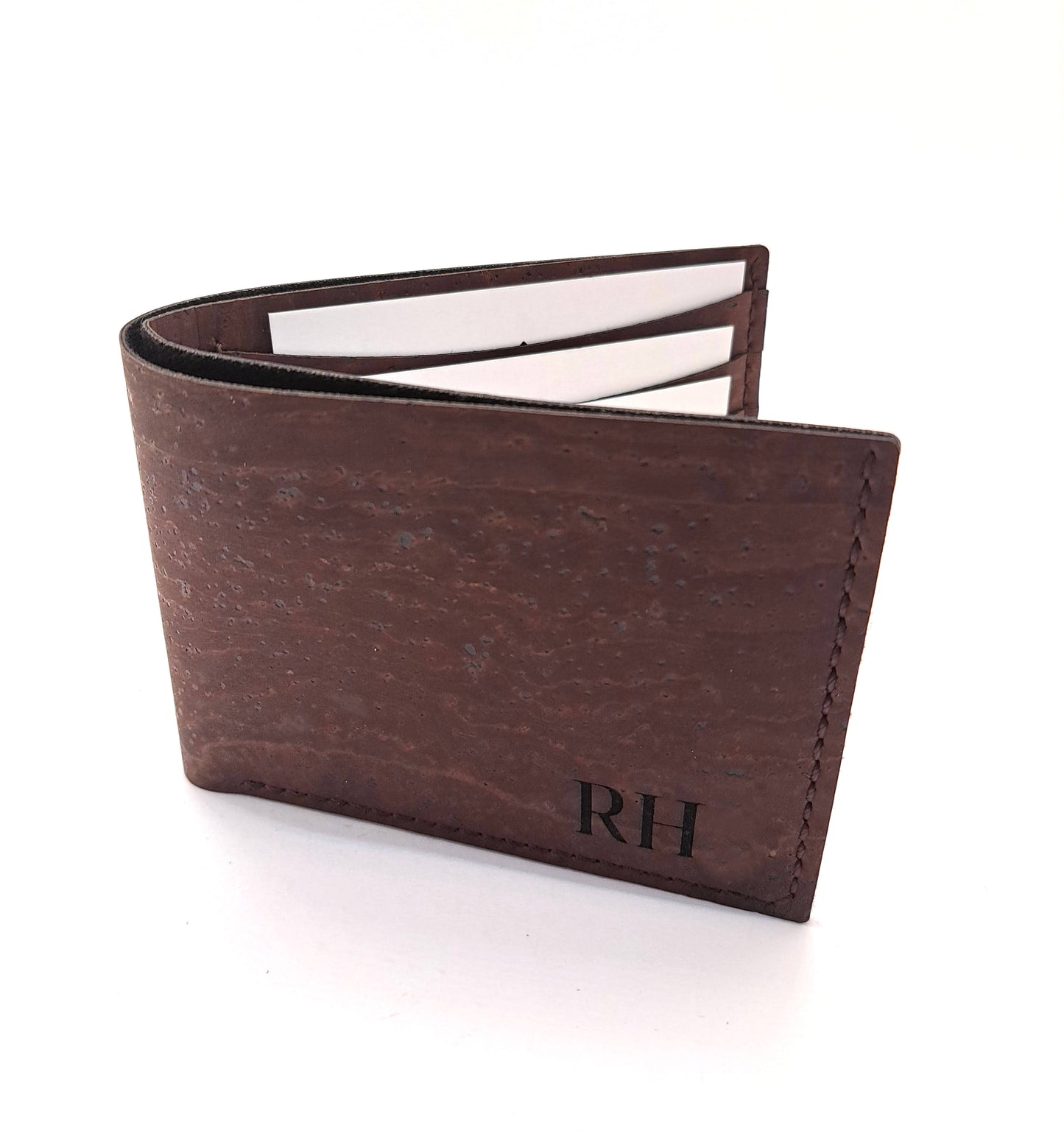 bown cork RFID bifold wallet