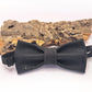 black cork bow tie